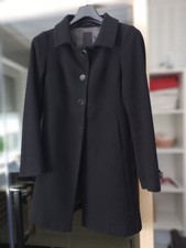 schicker schwarzer Damen Winter-Wollmantel Gr. 34/36 von Cinque