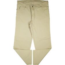 PIONIER 31 L32 Jeans Hose beige Herren stretch Sportive straight Übergröße W48