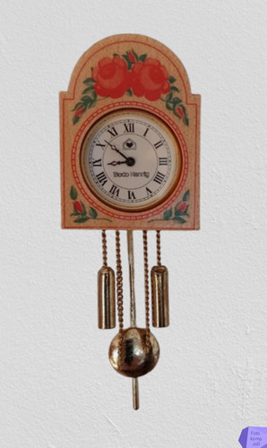 Puppenhaus wanduhr bodo - puppenhaus,