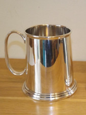 Vintage versilberter Krug - James Dixon & Sons hartgelötet