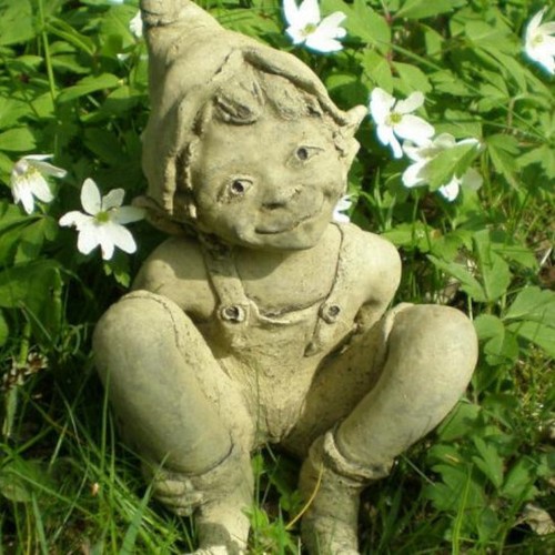 Steinfigur garten hunsrück - steinfigur,