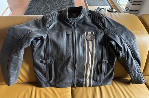 Harley davidson lederjacke - davidson,