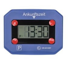 Elektrische Parkscheibe Digitale Parkuhr Elektronische Parkscheibe KBA Zulassung