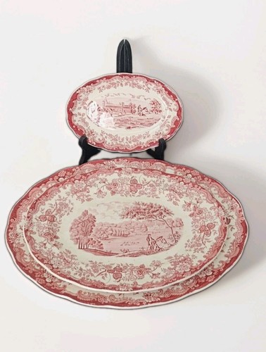Alte servierplatten avon - 3,