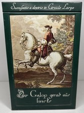 Alte Kaffee Blechdose - Reiter