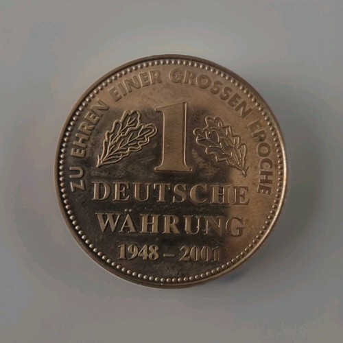 Brd medaille ludwig erhard - medaille, und