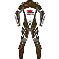 Damen/Ladies Suzuki Custom Motorrad Lederkombi Motorrad Rennkombi