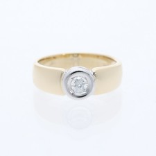 Ring Brillant Diamant 0,15 ct