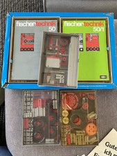 GrossesSET fischertechnik 50 + 50/1 + Ergänzungskästen, super Zustand, Anleitung
