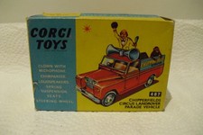 Corgi Toys 487 Chipperfields Land Rover Parade Vehicle in OVP !!