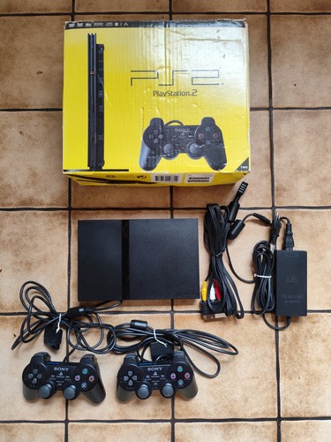 Playstation ps2 slim konsole - playstation,