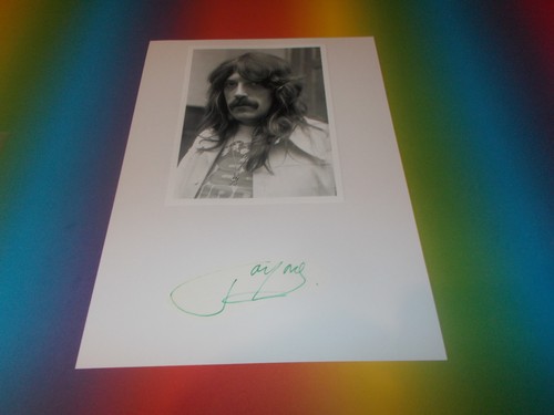 Jon lord deep purple signed - deep,