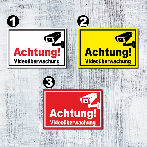 Schild achtung - schild,