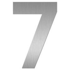 Heibi Hausnummer MIDI 7 Edelstahl 64477-072