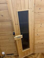 Innensauna Massivholz mit  Ofen WIE NEU!!!!!!!
