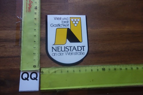 Alter aufkleber stadt hotel - aufkleber,