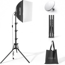 Softbox Set 40x40cm mit 50W