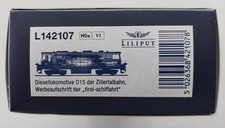 Liliput 142107 Leerkarton Zillertalbahn D15 Gmeinder D75 Lupo H0e Pinzgauer