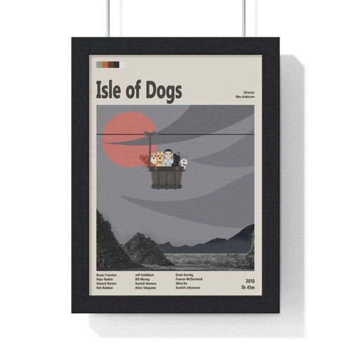 Isle dogs filmposter - of,