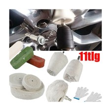 Polierköpfe Felgen Für bohrmaschine Tool Akkuschrauber 11tlg Werkzeug DE
