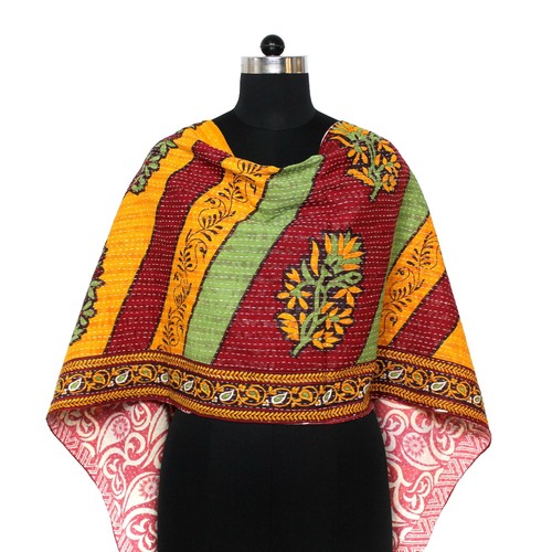 Baumwolle kantha halstuch - baumwolle,
