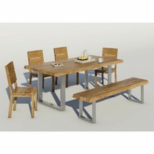 Esstisch Eiche Baumkante