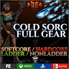 ✅ COLD SORCERESS FULL SET ✅ PC PS4 PS5 XBOX SWITCH ✅ D2R DIABLO 2 RESURRECTED