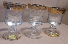 3 Murano Medici Likörgläser