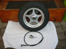 E-Roller Kumpan 1954 Vorderrad mit KENDA Bereifung, Tachowelle, Tachoschnecke.