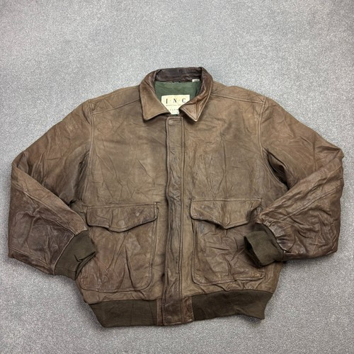 Leder fliegerjacke erwachsene - leder,