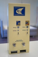 Alter Kondomautomat SEIPEL R3 50/60er Condom Münzautomat 2-Schacht 