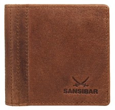 Sansibar Geldbörse echt Leder - NEU - Herren, Damen Leder