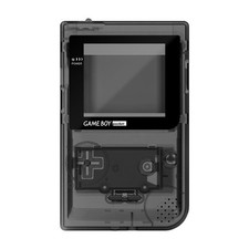RetroSix IPS Q5 Gehäuse Set für Game Boy Pocket Schwarz Transparent Shell GBP...