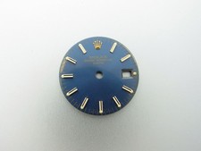 ROLEX Lady Date 6917 Zifferblatt Dial Blue Faded Tritium vintage original