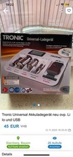 Tronic Universal Akku Ladegerät