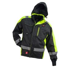 Arbeitsjacke Gefüttert Warnjacke Wasserdicht Winterjacke Urgent GL8365 Gr. M-3XL