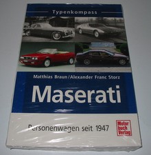 Typenkompass Maserati 3500 4200 5000 GT  Ghibli Merak Gran Turismo Mistral Karif