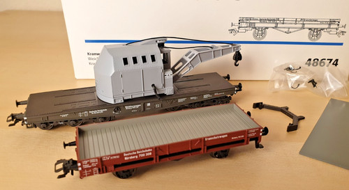 Märklin 48674 kranwagen set - 48674,, kranwagen-set