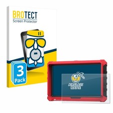 3x Panzerfolie Schutzglas matt