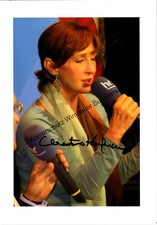 Original autogramm christine - original,