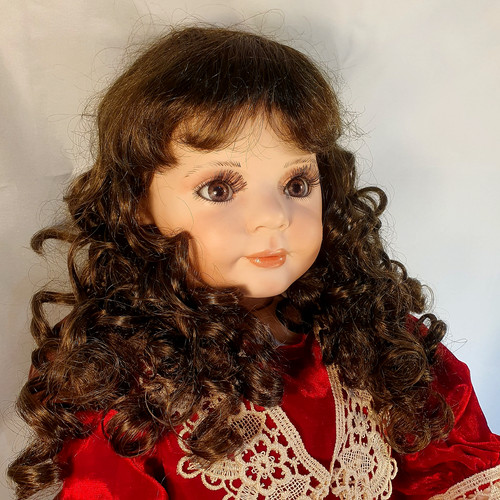 Porzellanpuppe rachel - porzellanpuppe, (218)