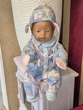 Baby Born Puppe mit viel Kleidung 90er Sammlung Baby Doll Vintage