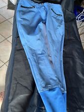 Spooks Reithose  Gr. L blau mit blau Pailetten an den Taschen
