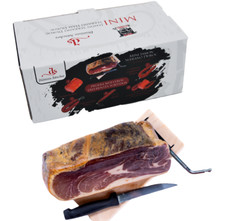 Mini Serrano Schinken Duroc Aperitif ETG 1kg +Schinkenhalter + Schinkenmesser