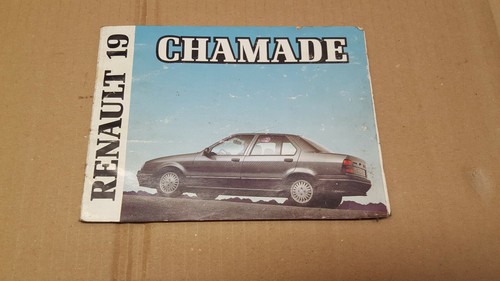 Renault r19 chamade - renault,