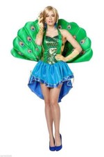 Pfau Pfauen Kostüm Kleid
