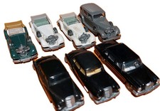 Wiking 4 Stk Mercedes Oldtimer