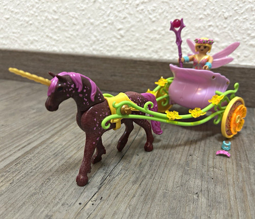 Playmobil 9136 feen kutsche - playmobil, feen-kutsche