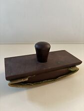 Alte Löschwiege Löschwippe Tintenwiege Tintentrockner  | Holz | mit Löschpapier