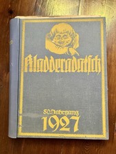 Kladderadatsch Jahrgang 1927 ( 24 Hefte) + 1 Heft 1929